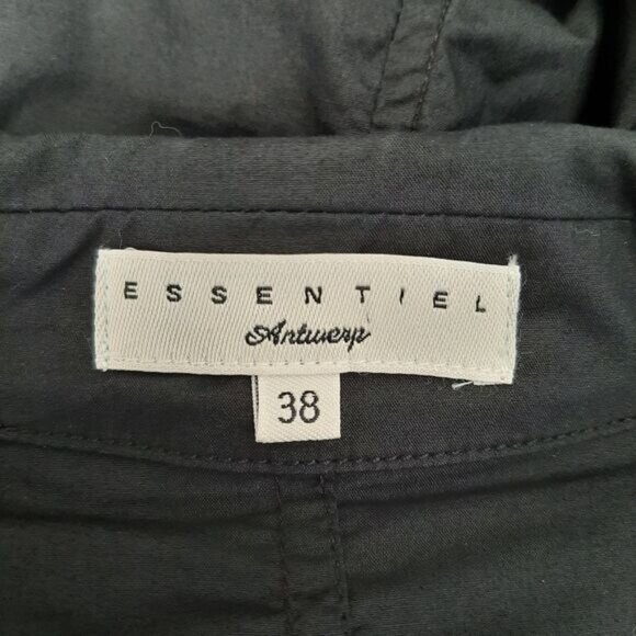 ESSENTIEL ANTWERP Blazer Jacket Black Sz 8 | Eur 38 - Picture 13 of 14